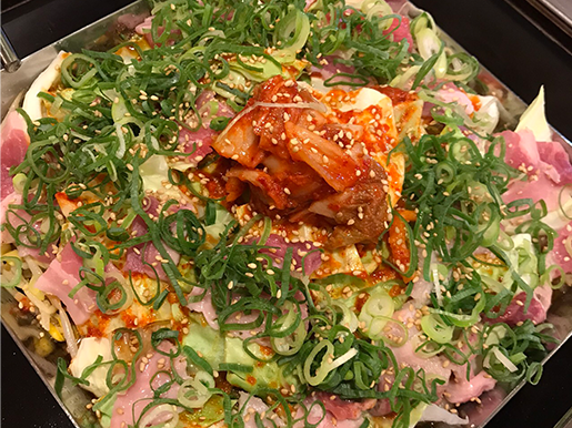 ちりとりホルモン鍋